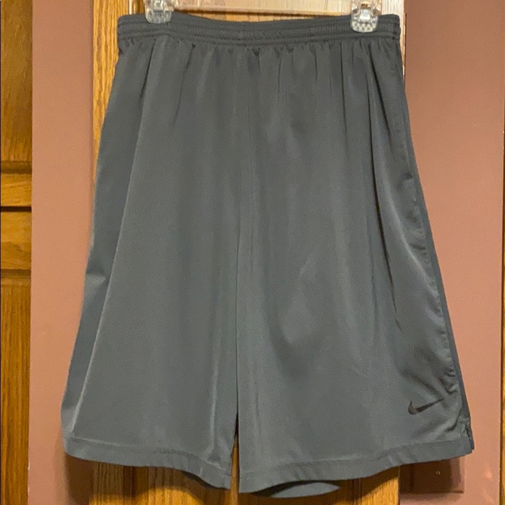 Men’s Nike Dri-Fit grey athletic shorts